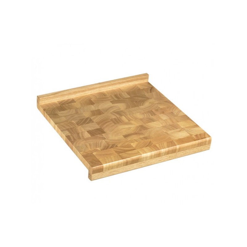Rechthoekige Snijplank met Opstaande Randen Kopshout van Hevea 39 x 39 cm - Zassenhaus
