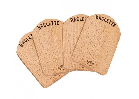 Raclette Plankjes 4 dlg - Kuchenprofi