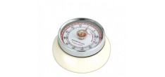 Minuterie Speed Kitchen Timer Blanc Crème