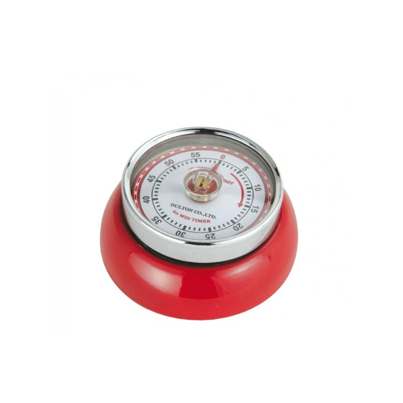 Zassenhaus - Minuterie Speed Kitchen Timer Rouge - Les Secrets du Chef