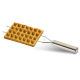 Wafelvork RVS 28 cm - Patisse