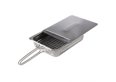 Rookoven RVS 38x28x8 cm - Camerons