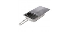 Fumoir en Inox 38x28x8 cm