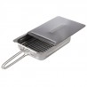Fumoir en Inox 38x28x8 cm 
