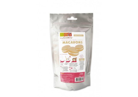 Preparation Coques Macarons Nature 200 g - Scrapcooking