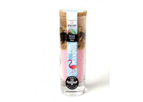 Mélange pour Cocktail Pink Flamingo 120 g  - Quai Sud