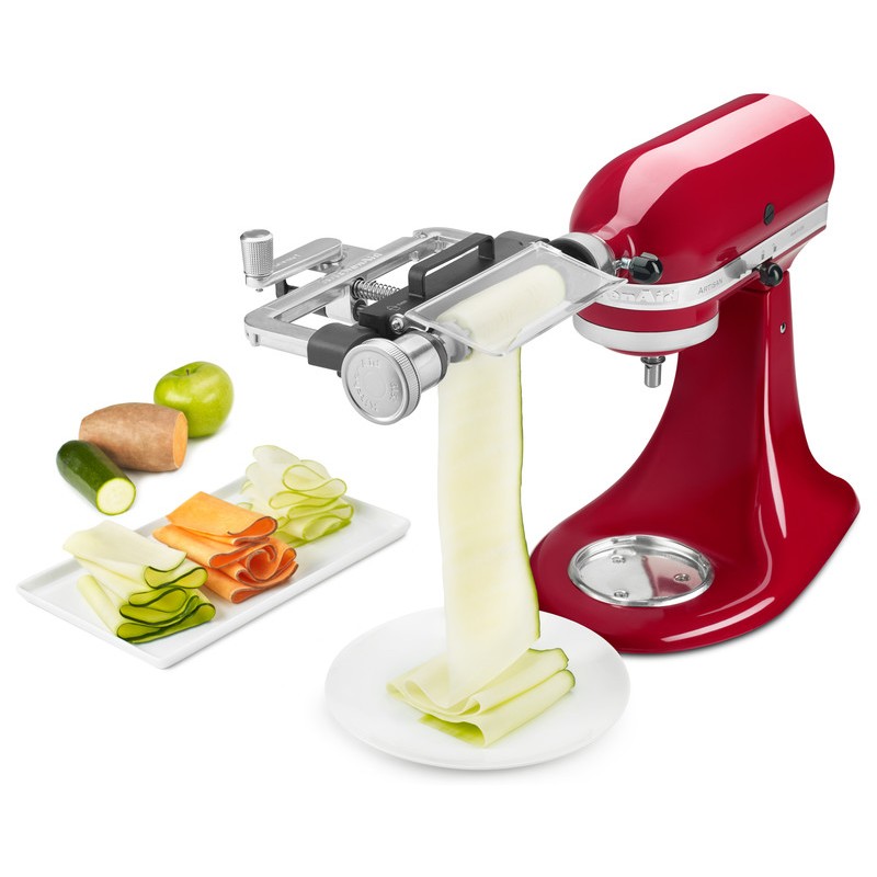 KitchenAid Mandoline Rotative Japonaise Coupe Lanière de Fruits et