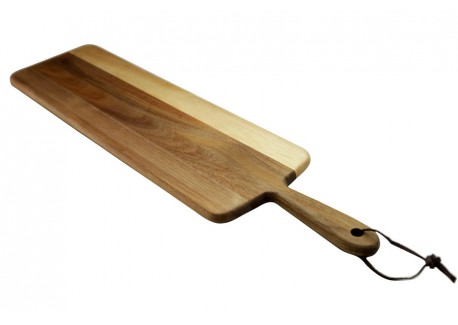 Planche à Servir avec Poignée Acacia 60x15 cm - Point Virgule