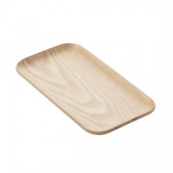 Rechthoekig Dienblad Houtkleur 22,5x12,5 cm - Point Virgule Rechthoekig Dienblad Houtkleur 22,5x12,5 cm - Point Virgule