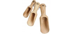 Set de 3 Pelles en Bois