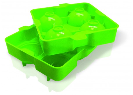 Bac à Glaçons 4 boules 5,5 cm  - Vin Bouquet