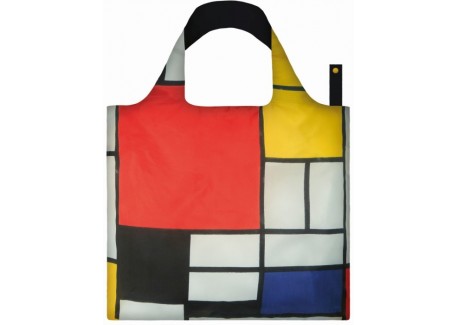 Opvouwbare Herbruikbare Tas Museum Collection Mondrian Composition - LOQI