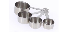 Lot de 4 Mesureurs Inox