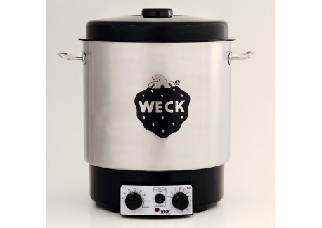 WAT25 Volautomatische inmaakketel RVS 30 L met Thermostaat en Timer - Weck