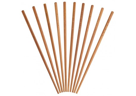 Baguettes Chinoises Bambou 24 cm 10 pcs  - KitchenCraft