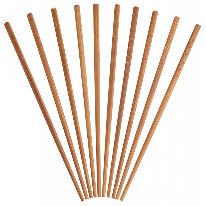 Baguettes Chinoises Bambou 24 cm 10 pcs  - KitchenCraft