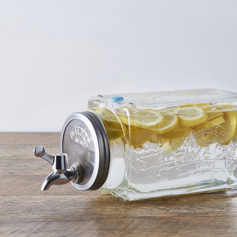 Kilner - Bocal de Fermentation 5 L avec Barboteur - Les Secrets du Chef