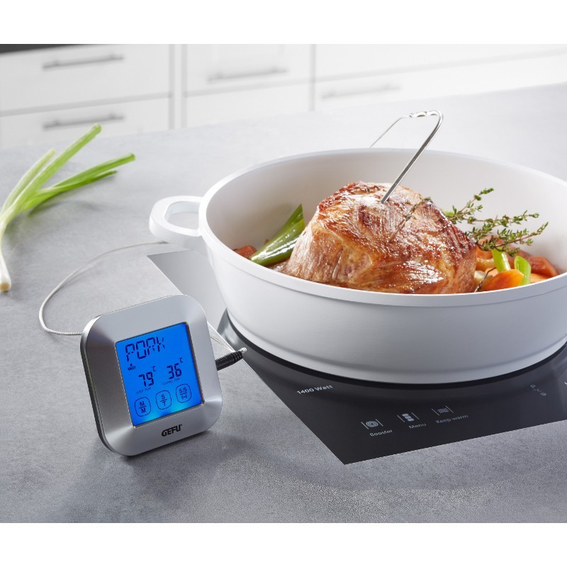 Thermomètre de Cuisson - Cuisine Numérique Digital Sonde Inox