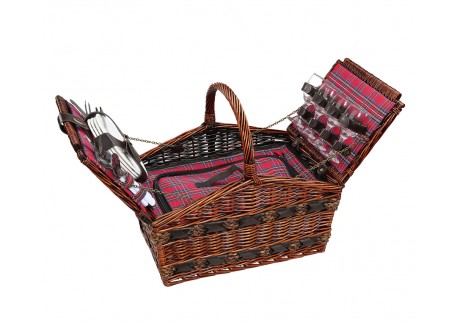 Como Pic Nic Basket 4 pers. - Cilio
