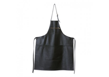 Amazing Aprons Classics Tablier Cuir Noir - DutchDeluxes