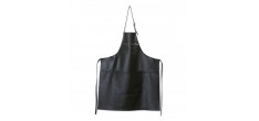 Amazing Aprons Classics Keukenschort Leer Zwart