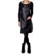 Amazing Aprons Classics Keukenschort Leer Zwart - DutchDeluxes