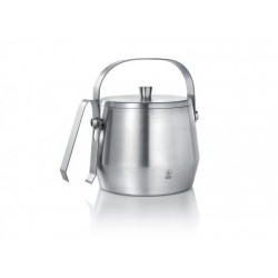 Seau à Glaçon Isotherme avec Couvercle et Pince Inox - Leopold Seau à Glaçon Isotherme avec Couvercle et Pince Inox - Leopold