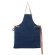 BBQ Canvas Keukenschort Blauw Dark Blue - DutchDeluxes