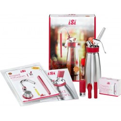 Siphon Pack Siphon de Cuisine 50 cl Gourmet Whip Plus + Rapid Infusion Starter - Isi Siphon Pack Siphon de Cuisine 50 cl Gourmet Whip Plus + Rapid Infusion Starter - Isi