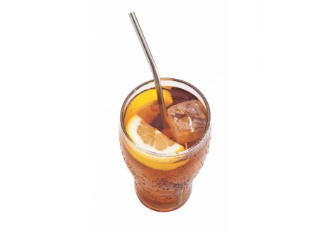 Pailles réutilisables en inox 6 pcs + Goupillon - Joie