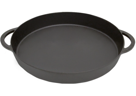 Cast Iron Skillet Large, XLarge, XXLarge - Big Green Egg