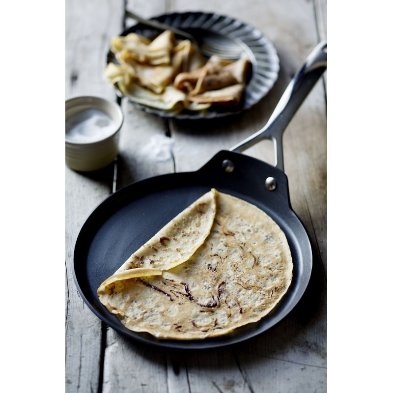 Poêle à crêpes antiadhésive Plaque de cuisson à gaz à induction