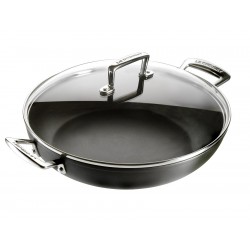 Les Forgées Antikleef Provençaalse Sauteuse met Deksel 24 cm