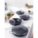Les Forgées Antikleef Provençaalse Sauteuse met Deksel 24 cm - Le Creuset