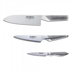 G46338 Set Couteaux 3 pcs  - Global G46338 Set Couteaux 3 pcs  - Global