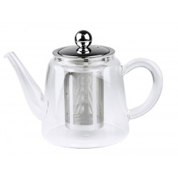 Jasmin Théière en Verre avec Filtre Inox 1,2 L - Cristel Jasmin Théière en Verre avec Filtre Inox 1,2 L - Cristel