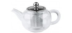 Sakura Glas Theepot met RVS Filter 1,2 L