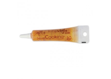 Icing Goud Pen 26 g - Scrapcooking