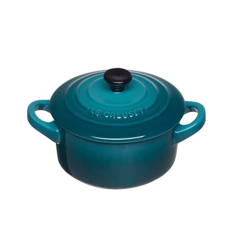 Mini Cocotte 25 cl Bleu Deep Teal (10 cm)  - Le Creuset