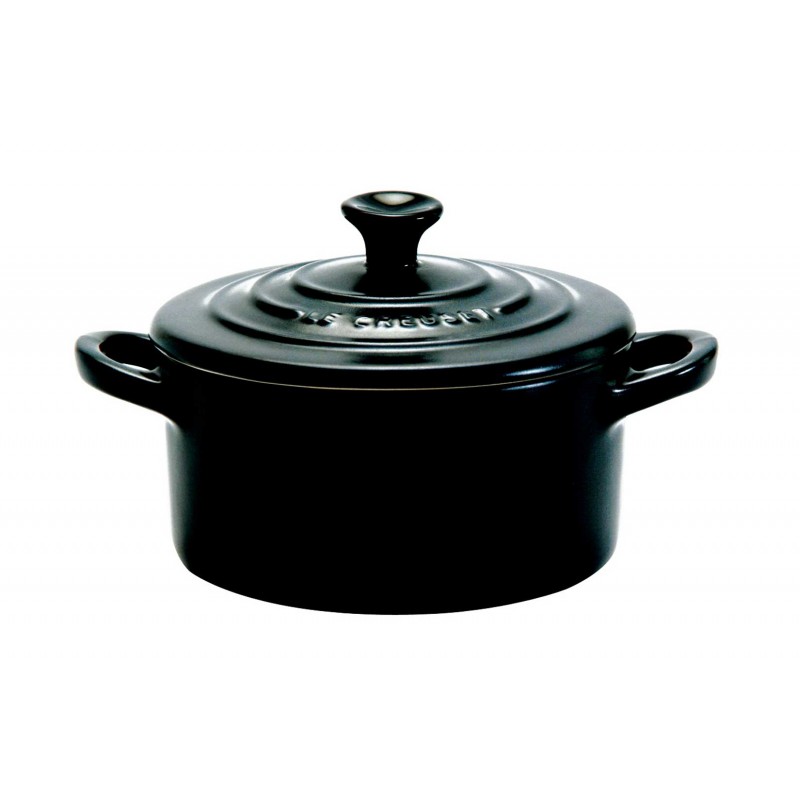 Le Creuset Mini Cocotte Noir Ébène Les Secrets du Chef