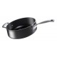 Les Forgées Sauteerpan met Antiaanbaklaag en Rechte Rrand 28 cm - Le Creuset