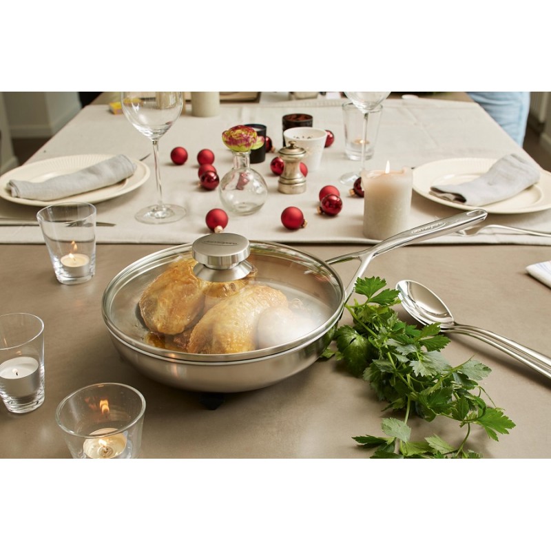 MultiLine Poêle à Frire 28 cm + Couvercle Gift Set  - Demeyere