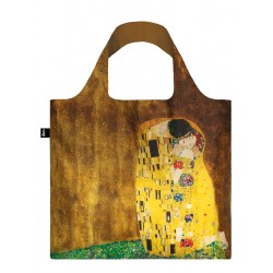 Klimt The Kiss opvouwbare herbruikbare tas - LOQI Klimt The Kiss opvouwbare herbruikbare tas - LOQI