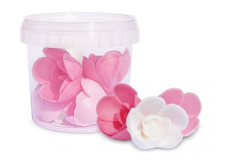 Déco Fleurs Azyme 6 Roses - Scrapcooking