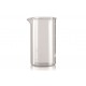 Preziosa Verre de Rechange pour Cafetière à Piston French Press 35 cl - Bialetti