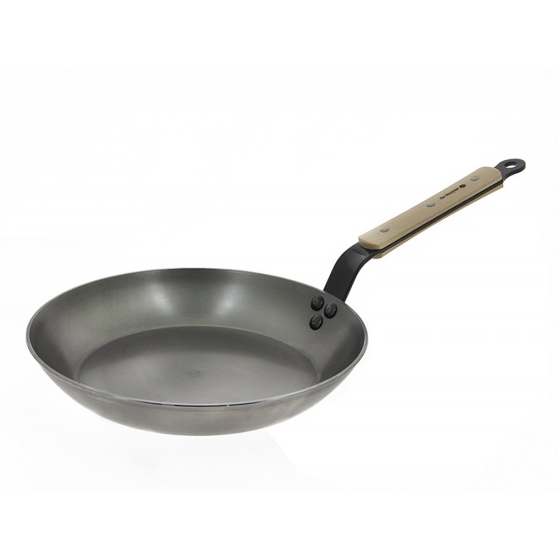 Poêle à crêpes en acier MINERAL B - Biologique - De Buyer 26 cm