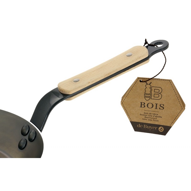 Poêle à crêpes en acier MINERAL B - Biologique - De Buyer 26 cm - Appareil  des Chefs