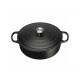 Sauteuse Signature Basse Ronde 6,2 L Fonte Noir Mat 30 cm - Le Creuset