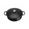 Sauteuse Signature Basse Ronde 6,2 L Fonte Noir Mat 30 cm