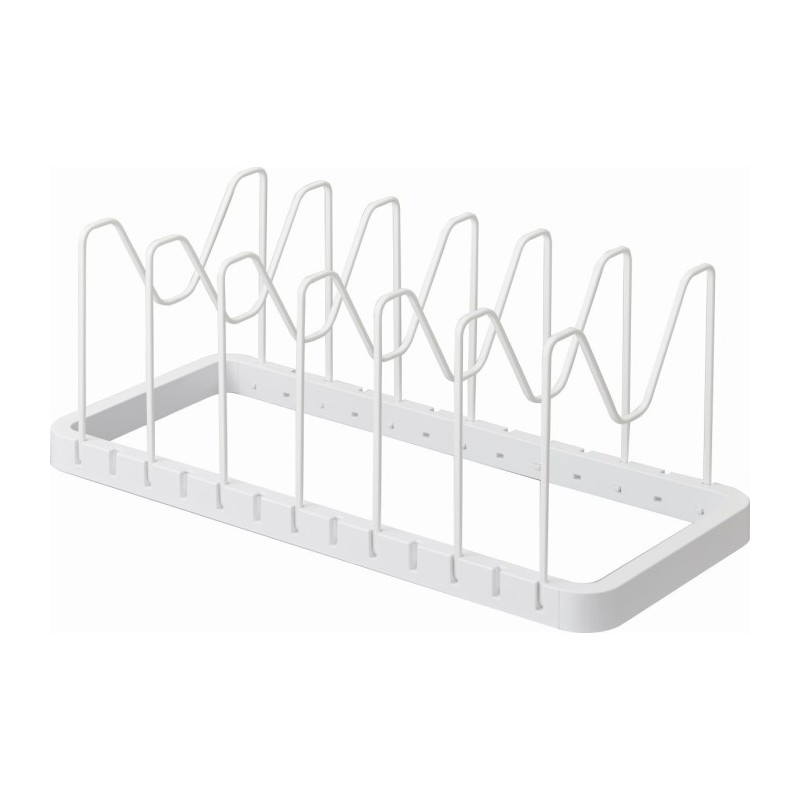 Porte Casseroles Range Couvercle, Ajustable Organisateur Support